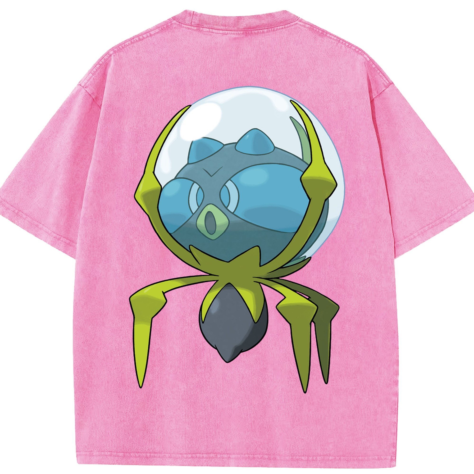 （画像用） ポケットモンスター Pokémon 綿100% ヴィンテージ風 半袖Tシャツ（背面プリント）